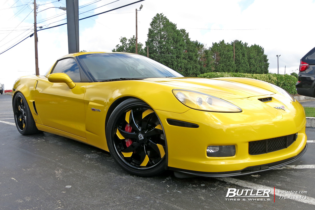 photo 1 Chevrolet Corvette custom wheels Lexani LF721 20x, ET , tire size X R20. x ET 