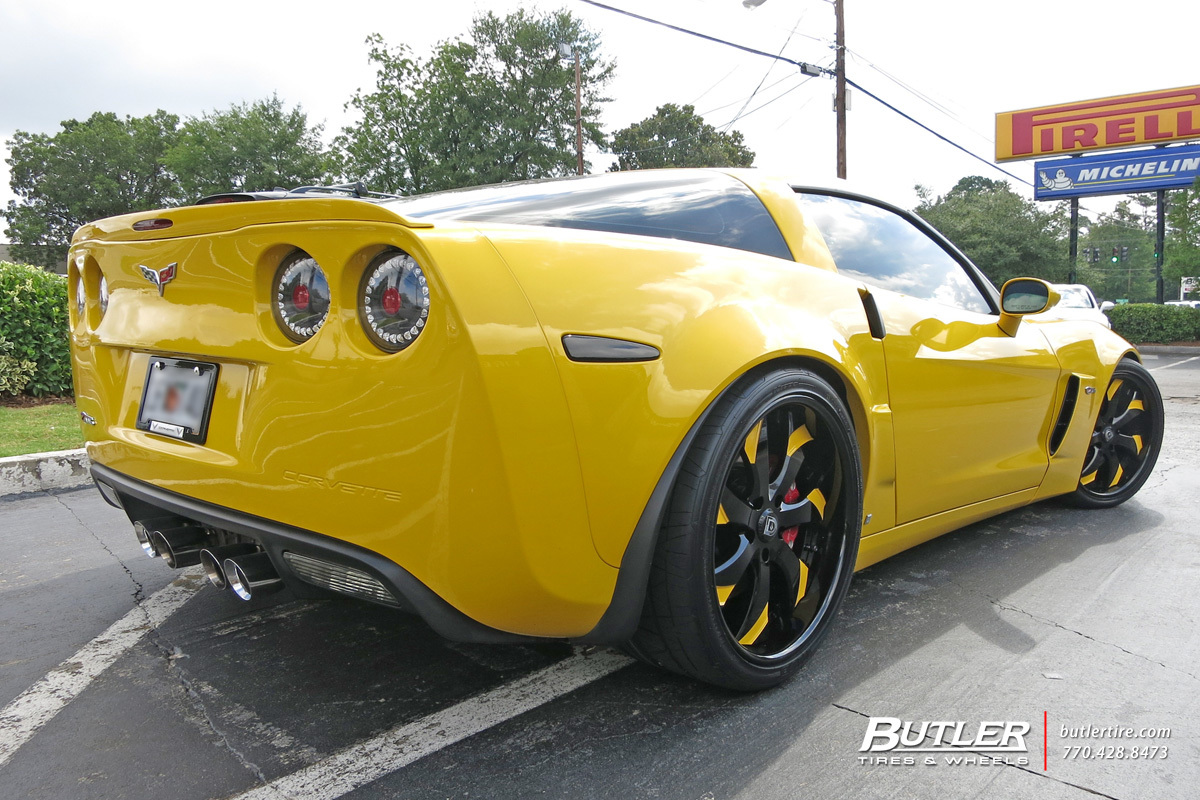 photo 3 Chevrolet Corvette custom wheels Lexani LF721 20x, ET , tire size X R20. x ET 