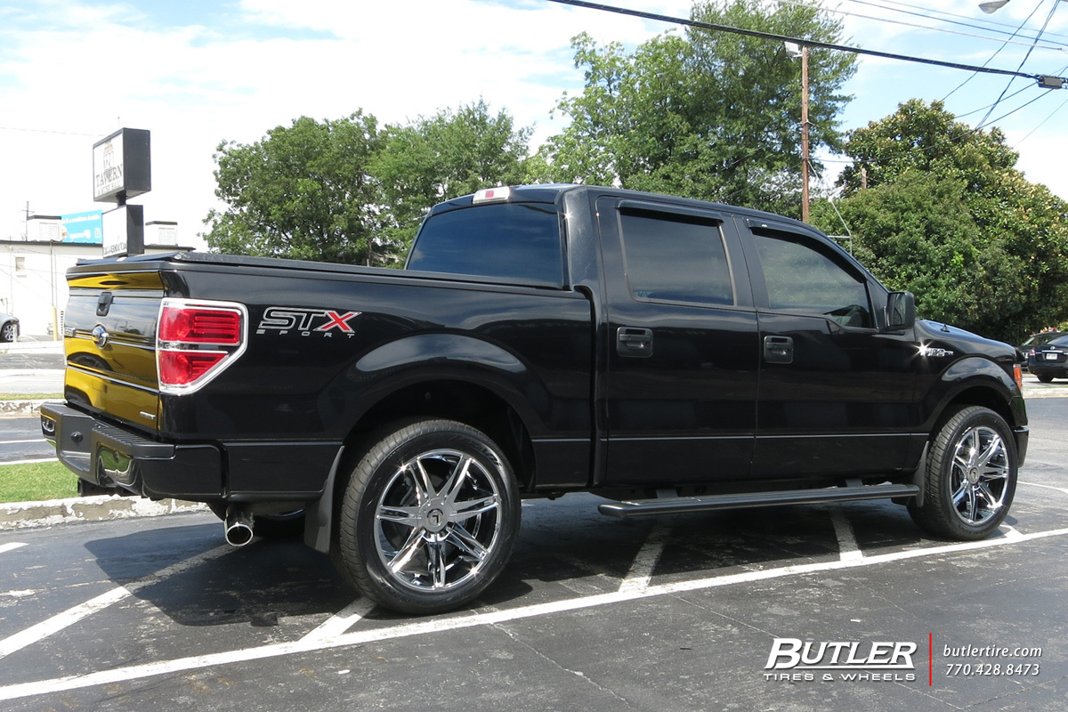 photo 2 Ford F-150 custom wheels Kraze Epic 22x, ET , tire size X R22. x ET 