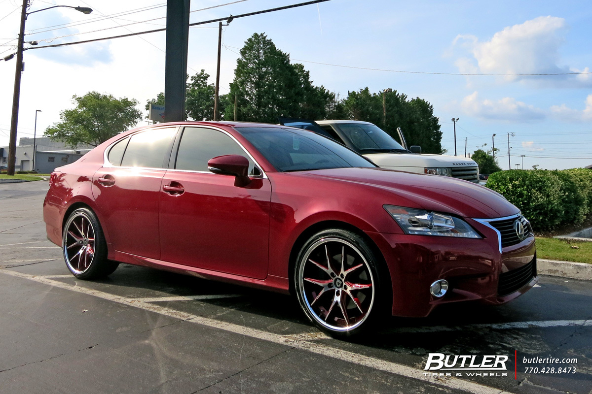 photo 2 Lexus GS 350 custom wheels Lexani R-twelve 20x, ET , tire size X R20. x ET 