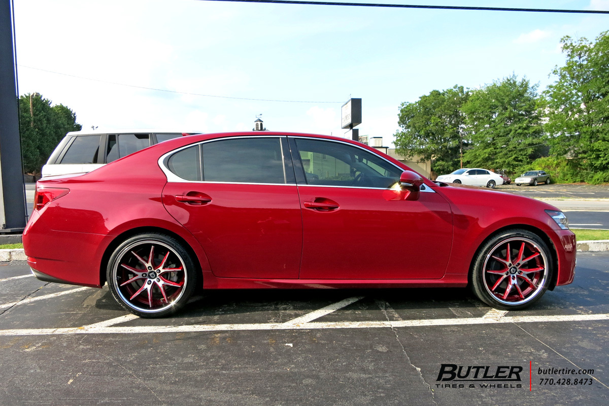 photo 3 Lexus GS 350 custom wheels Lexani R-twelve 20x, ET , tire size X R20. x ET 