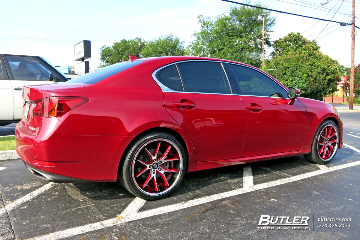 photo 4 Lexus GS 350 custom wheels Lexani R-twelve 20x, ET , tire size X R20. x ET 