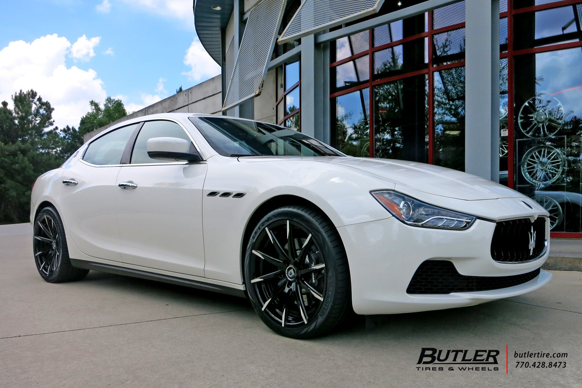 photo 1 Maserati Ghibli custom wheels Lexani CSS-15 20x, ET , tire size X R20. x ET 