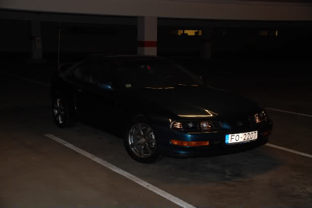 photo 2 Honda Prelude custom wheels Kosei Prauzer 16x7.0, ET +35, tire size 205/50 R16. x ET 225/50 R