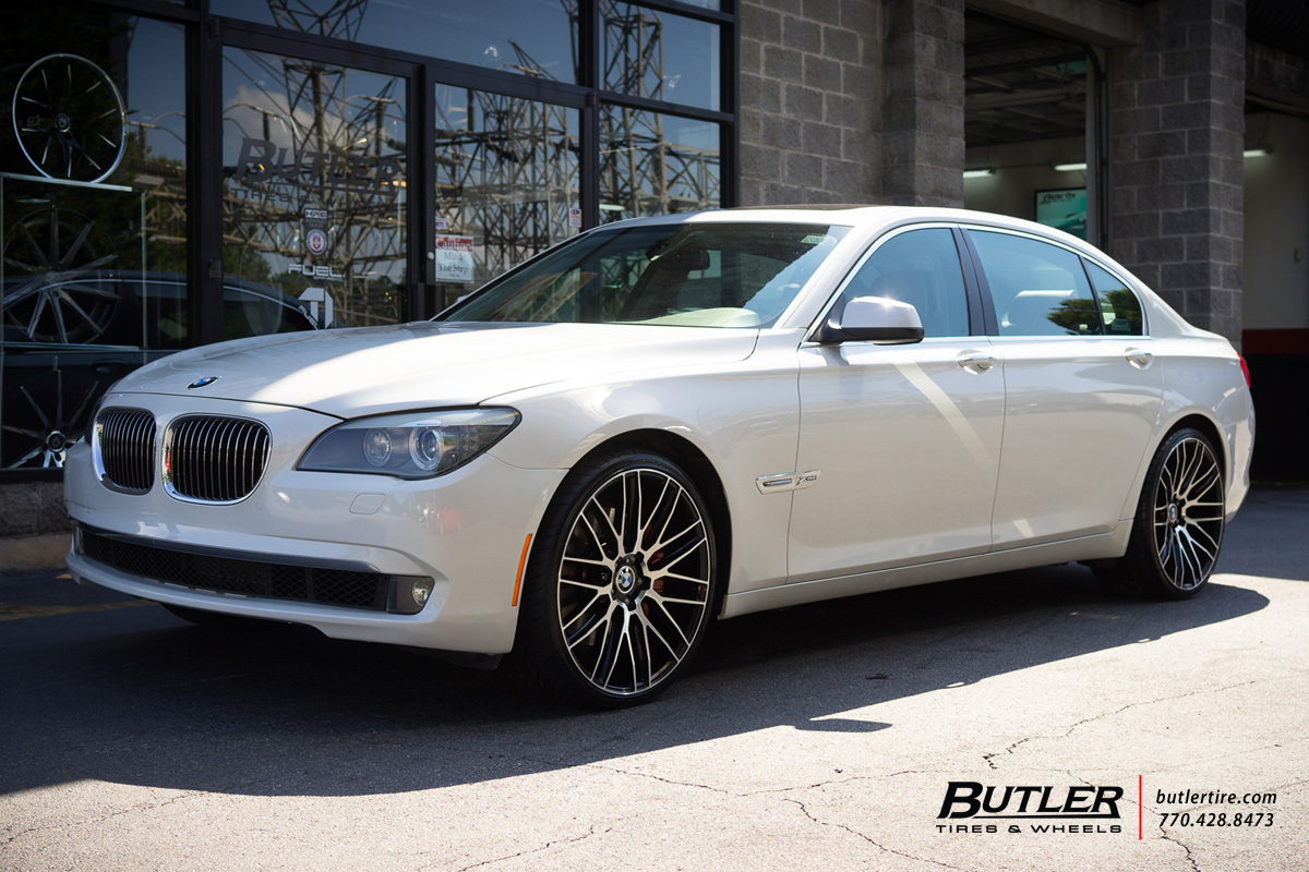photo 2 BMW 740 custom wheels Savini BM13 22x, ET , tire size X R22. x ET