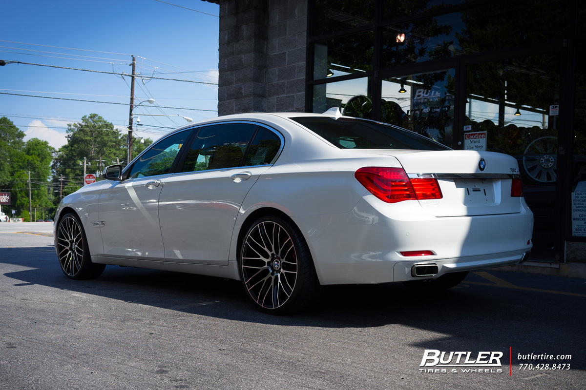 photo 4 BMW 740 custom wheels Savini BM13 22x, ET , tire size X R22. x ET