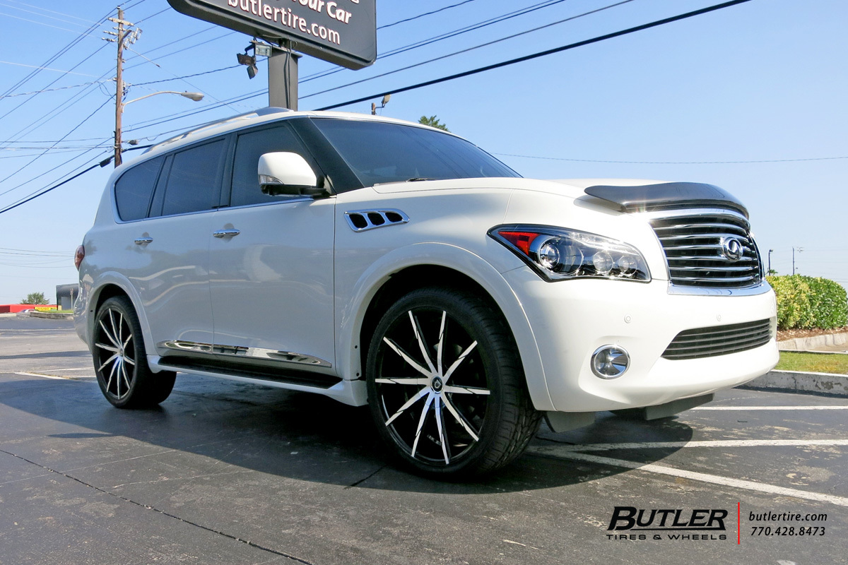 photo 1 Infiniti QX56 custom wheels Lexani CSS-15 24x, ET , tire size X R24. x ET 
