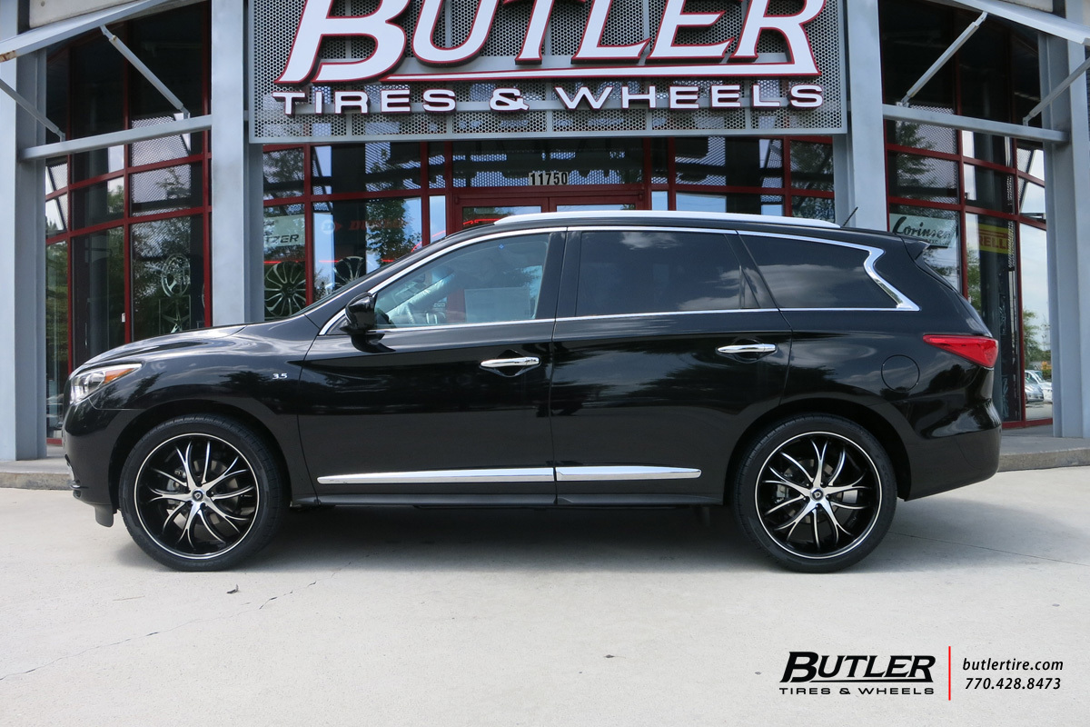 photo 2 Infiniti QX60 custom wheels Lexani Polaris 22x, ET , tire size X R22. x ET 