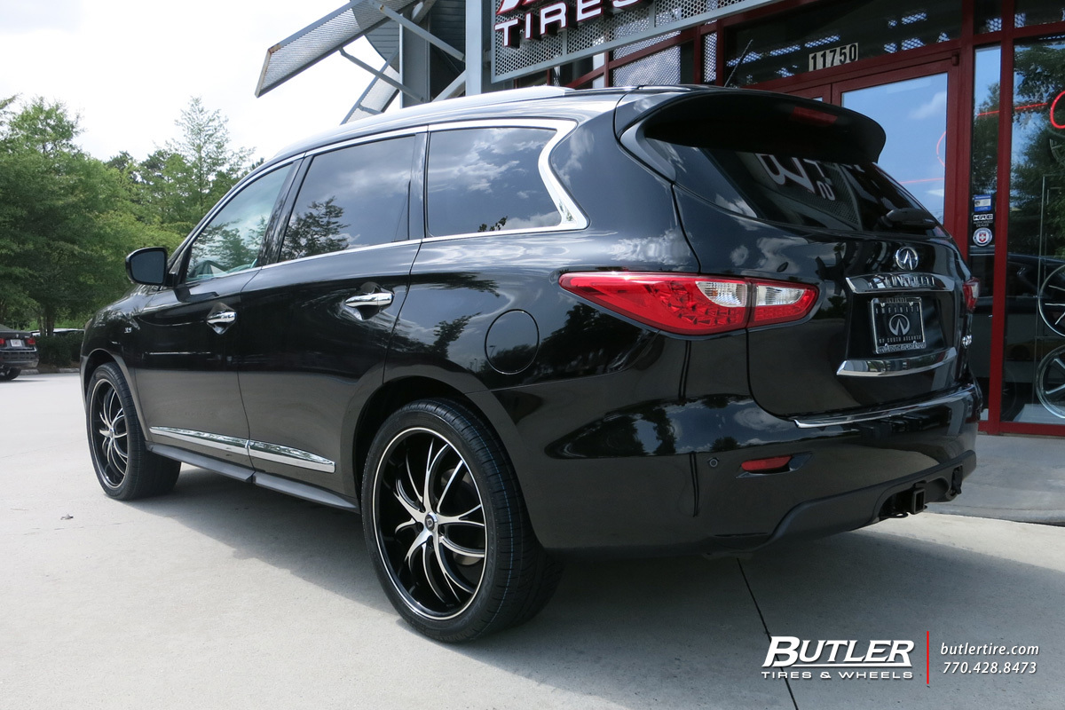 photo 3 Infiniti QX60 custom wheels Lexani Polaris 22x, ET , tire size X R22. x ET 