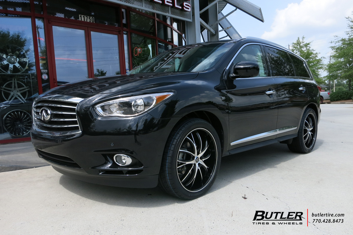 photo 1 Infiniti QX60 custom wheels Lexani Polaris 22x, ET , tire size X R22. x ET 