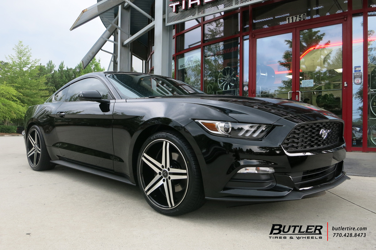 photo 1 Ford Mustang custom wheels Verde Parallax 20x, ET , tire size X R20. x ET