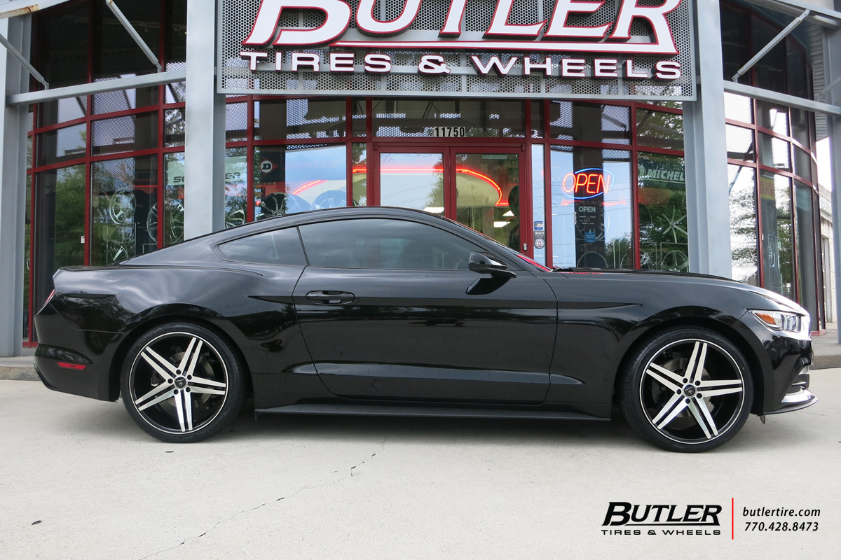 photo 2 Ford Mustang custom wheels Verde Parallax 20x, ET , tire size X R20. x ET