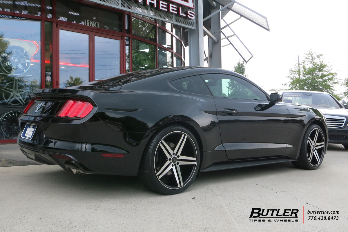 photo 3 Ford Mustang custom wheels Verde Parallax 20x, ET , tire size X R20. x ET