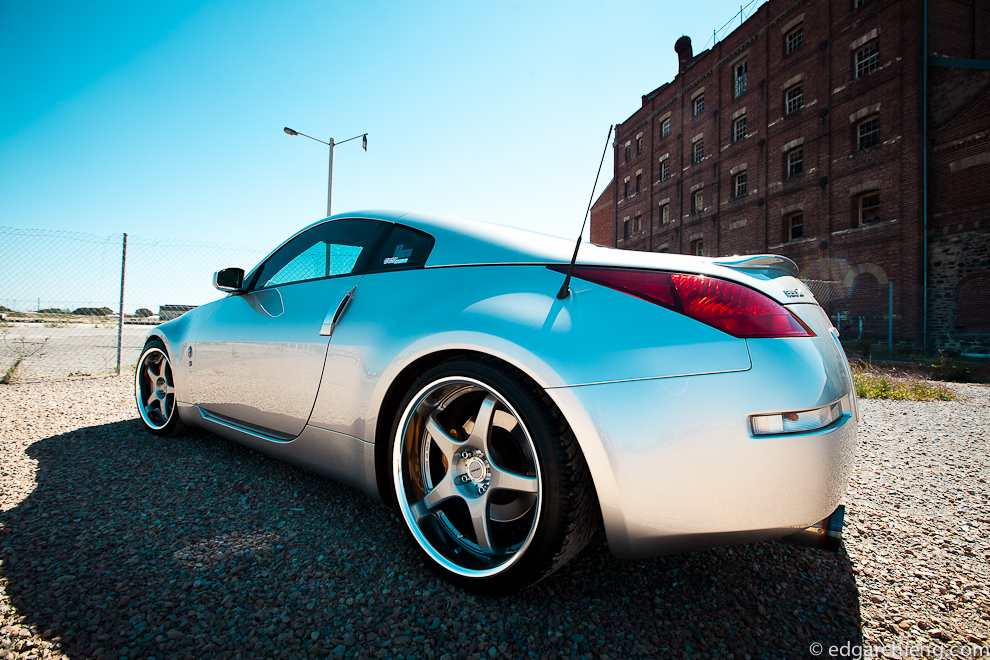 photo 6 Nissan 350Z custom wheels AME SPECULAR R  19x9.0, ET +20, tire size 245/35 R19. 19x10.0 ET+20 265/30 R19