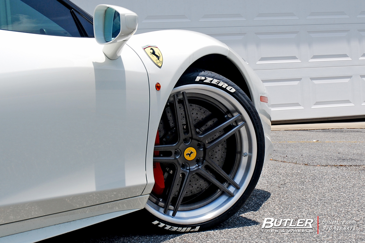 photo 1 Ferrari 458 Italia custom wheels Avant Garde AGL15 21x, ET , tire size X R21. x ET 