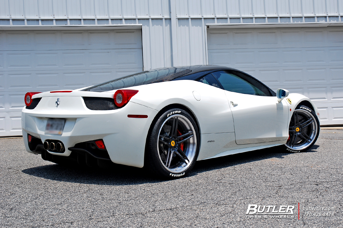 photo 5 Ferrari 458 Italia custom wheels Avant Garde AGL15 21x, ET , tire size X R21. x ET 
