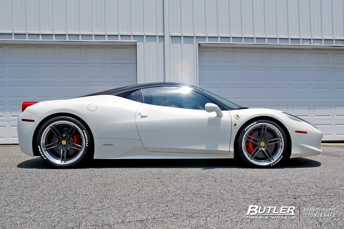 photo 6 Ferrari 458 Italia custom wheels Avant Garde AGL15 21x, ET , tire size X R21. x ET 
