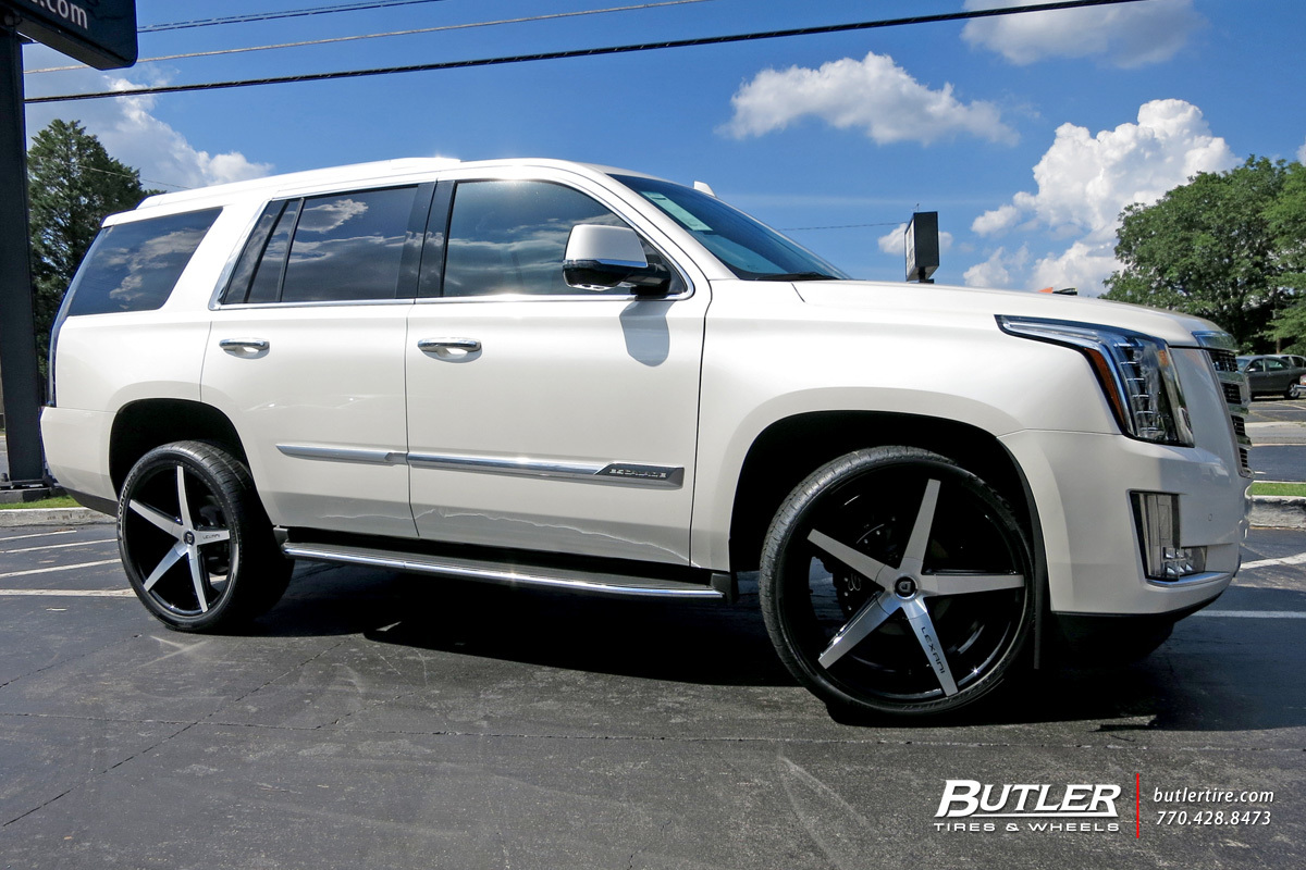 photo 1 Cadillac Escalade custom wheels Lexani R-four 24x, ET , tire size X R24. x ET 