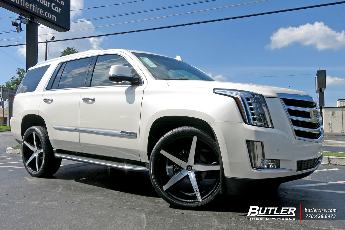 photo 4 Cadillac Escalade custom wheels Lexani R-four 24x, ET , tire size X R24. x ET 