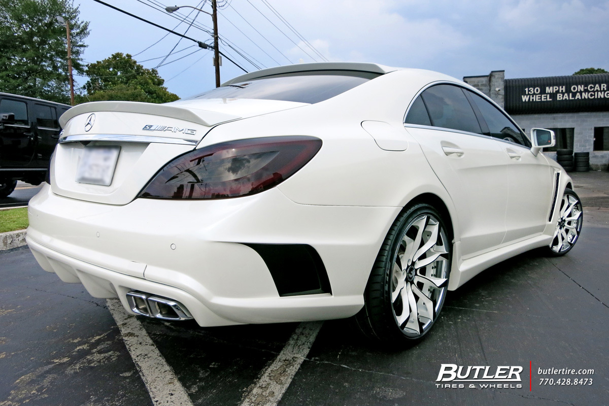 photo 4 Mercedes-Benz CLS-Class custom wheels Forgiato F2 16 20x, ET , tire size X R20. x ET