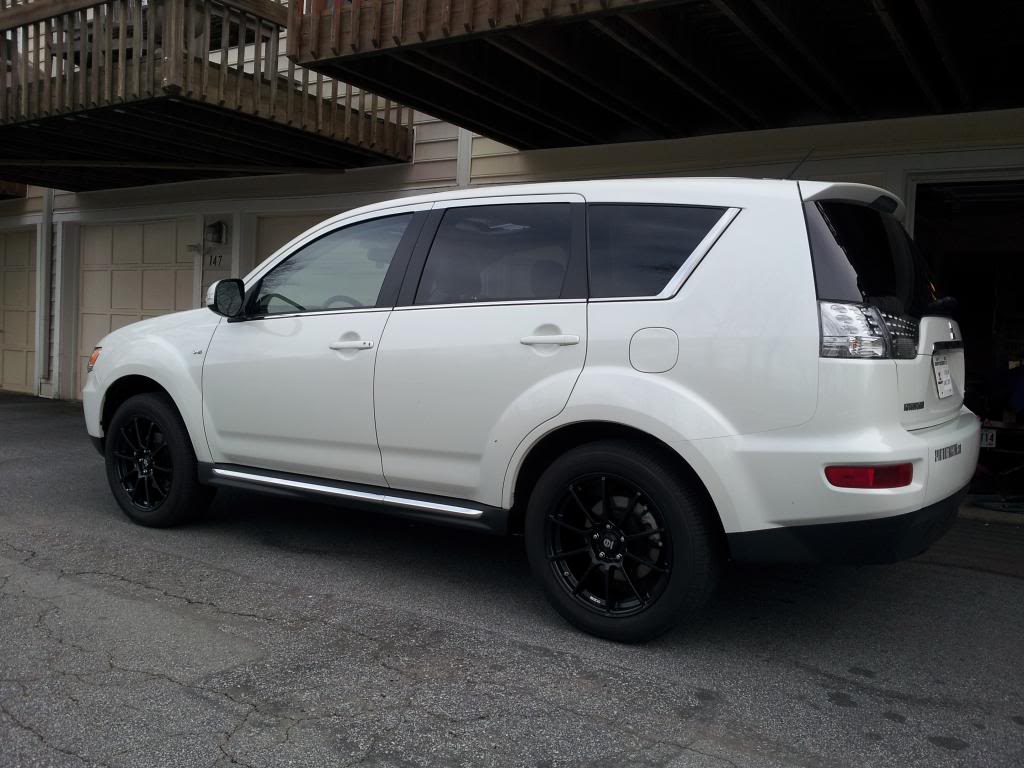 photo 1 Mitsubishi Outlander custom wheels 18x8.0, ET +45, tire size X R18. x ET