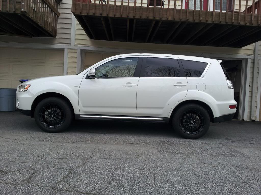 photo 3 Mitsubishi Outlander custom wheels 18x8.0, ET +45, tire size X R18. x ET