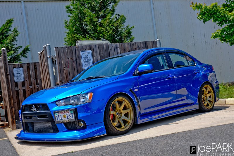 photo 1 Mitsubishi Lancer Evolution custom wheels XXR 18x9.75, ET , tire size X R18. x ET