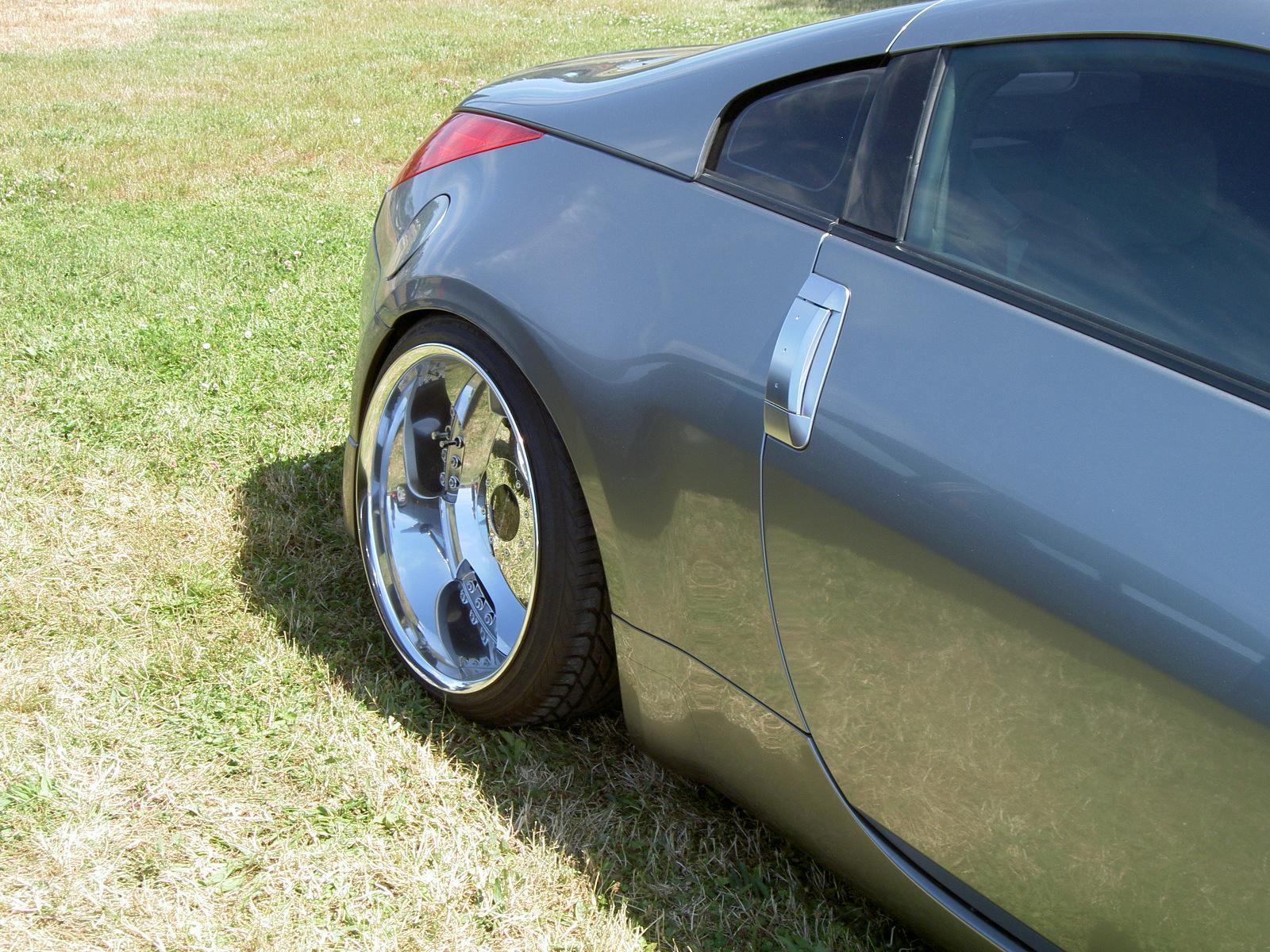 photo 9 Nissan 350Z custom wheels Work Euroline DH 19x9.5, ET +4, tire size 225/35 R19. 19x10.5 ET-15 235/35 R19