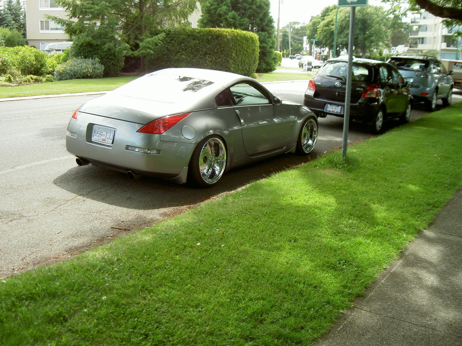 photo 13 Nissan 350Z custom wheels Work Euroline DH 19x9.5, ET +4, tire size 225/35 R19. 19x10.5 ET-15 235/35 R19