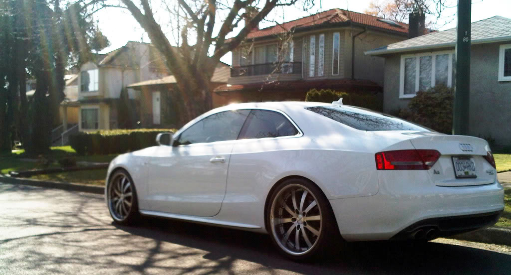 photo 3 Audi A5 custom wheels Vossen VVS-083 20x9.0, ET , tire size X R20. 20x10.5 ET 