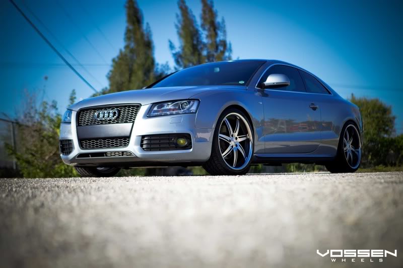 photo 1 Audi A5 custom wheels Vossen WS086 20x9.0, ET , tire size 255/30 R20. 20x10.5 ET 295/25 R20