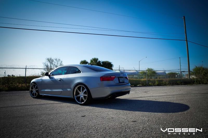 photo 4 Audi A5 custom wheels Vossen WS086 20x9.0, ET , tire size 255/30 R20. 20x10.5 ET 295/25 R20
