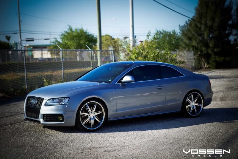 photo 5 Audi A5 custom wheels Vossen WS086 20x9.0, ET , tire size 255/30 R20. 20x10.5 ET 295/25 R20