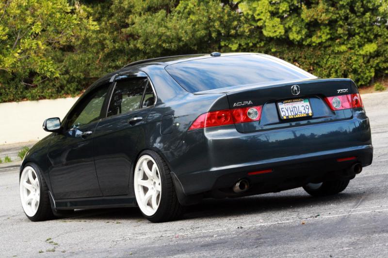 photo 5 Acura TSX custom wheels Gramlights  57 pro 18x9.5, ET +12, tire size 225/40 R18. 18x9.5 ET+12 