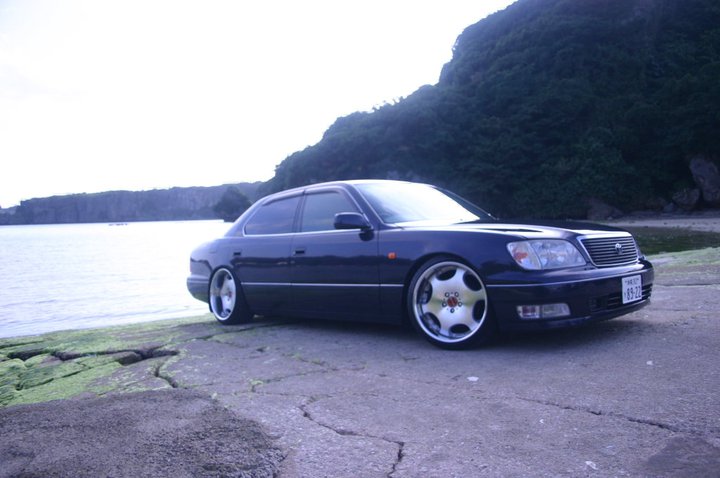 photo 1 Lexus LS 400 custom wheels ame shallen lx 19x9.5, ET +38, tire size 235/35 R19. 19x10.0 ET+15 