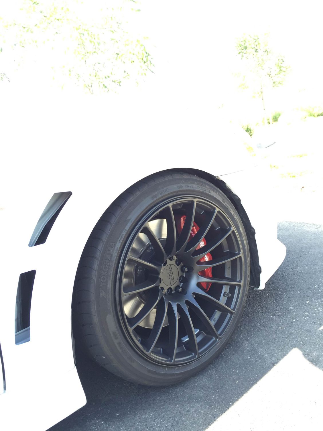 photo 2 Mitsubishi Lancer Evolution custom wheels XXR 550 18x9.75, ET +19, tire size X R18. x ET 