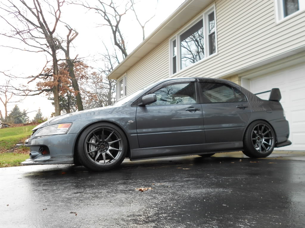 photo 8 Mitsubishi Lancer Evolution custom wheels XXR 527 18x9.75, ET +20, tire size 245/40 R18. x ET 