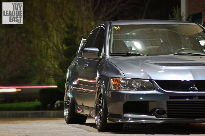 photo 2 Mitsubishi Lancer Evolution custom wheels Enkei RPF1 18x9.5, ET +15, tire size 245/35 R18. x ET 