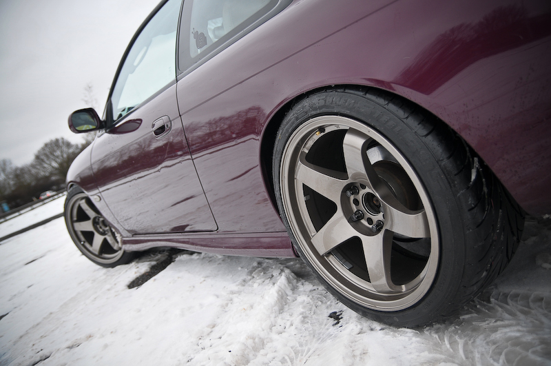 photo 3 Nissan S14 custom wheels Rota GTR 18x9.5, ET +5, tire size 225/40 R18. x ET 235/40 R