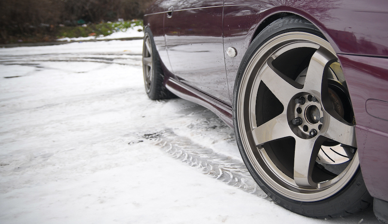 photo 4 Nissan S14 custom wheels Rota GTR 18x9.5, ET +5, tire size 225/40 R18. x ET 235/40 R
