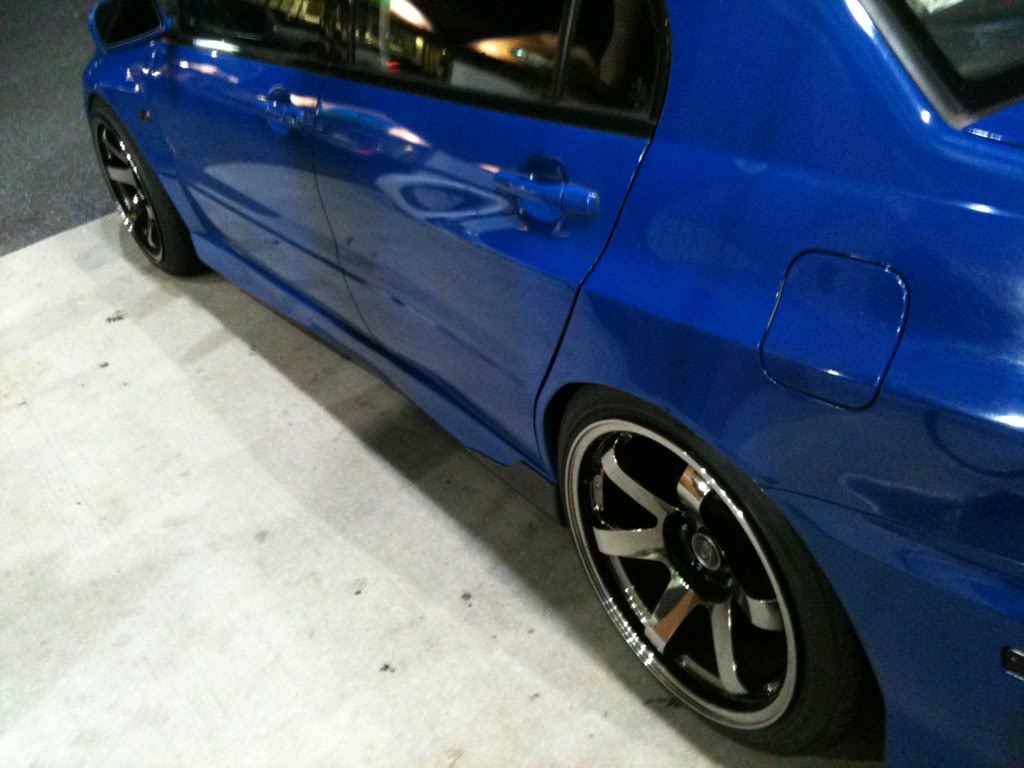 photo 2 Mitsubishi Lancer Evolution custom wheels 18x9.5, ET , tire size 235/40 R18. x ET