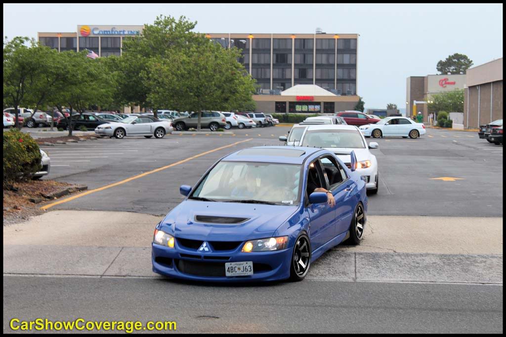 photo 3 Mitsubishi Lancer Evolution custom wheels 18x9.5, ET , tire size 235/40 R18. x ET