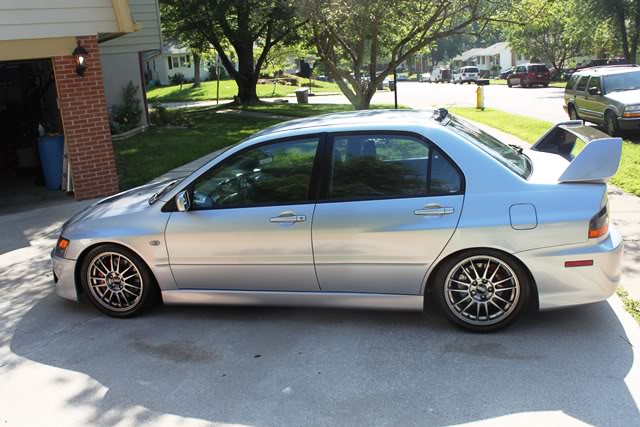 photo 3 Mitsubishi Lancer Evolution custom wheels 17x, ET , tire size 245/40 R17. x ET