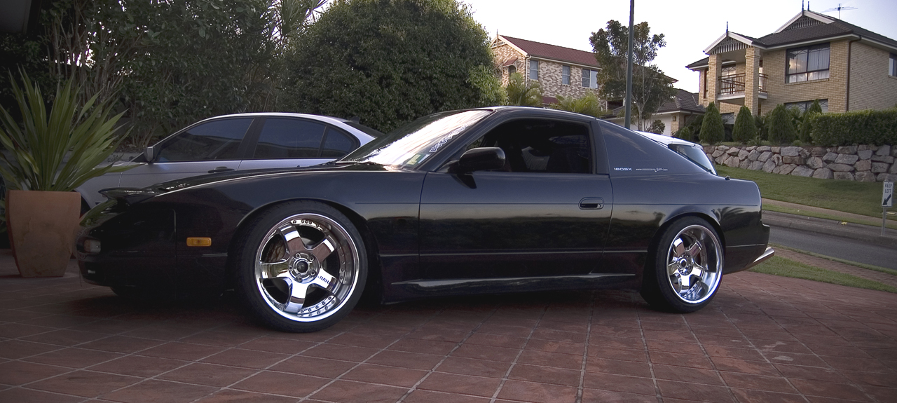 photo 2 Nissan S13 custom wheels Garson Ryugi Deep 18x9.5, ET +4, tire size 215/40 R18. 18x10.0 ET-4 225/40 R18