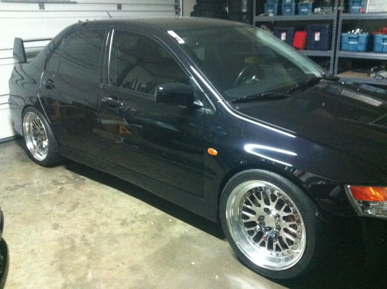 photo 3 Mitsubishi Lancer Evolution custom wheels 18x10.5, ET , tire size 295/30 R18. x ET