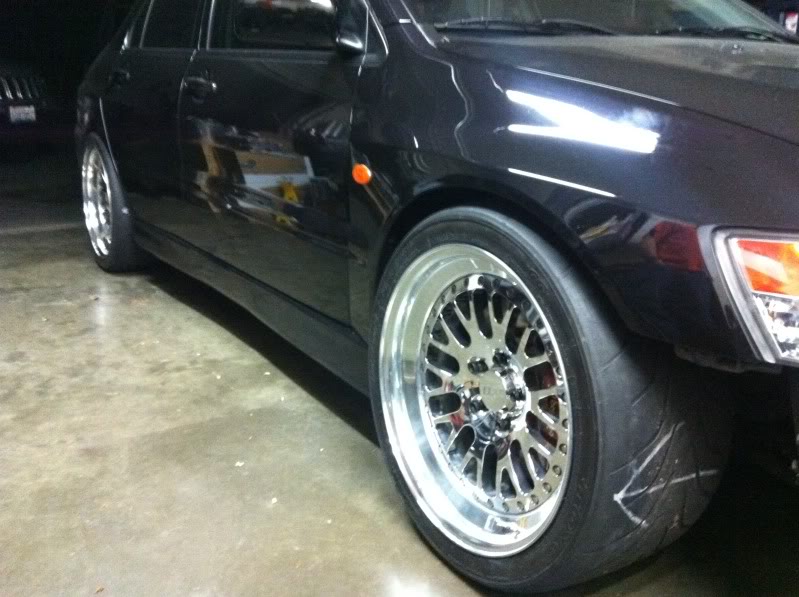 photo 4 Mitsubishi Lancer Evolution custom wheels 18x10.5, ET , tire size 295/30 R18. x ET