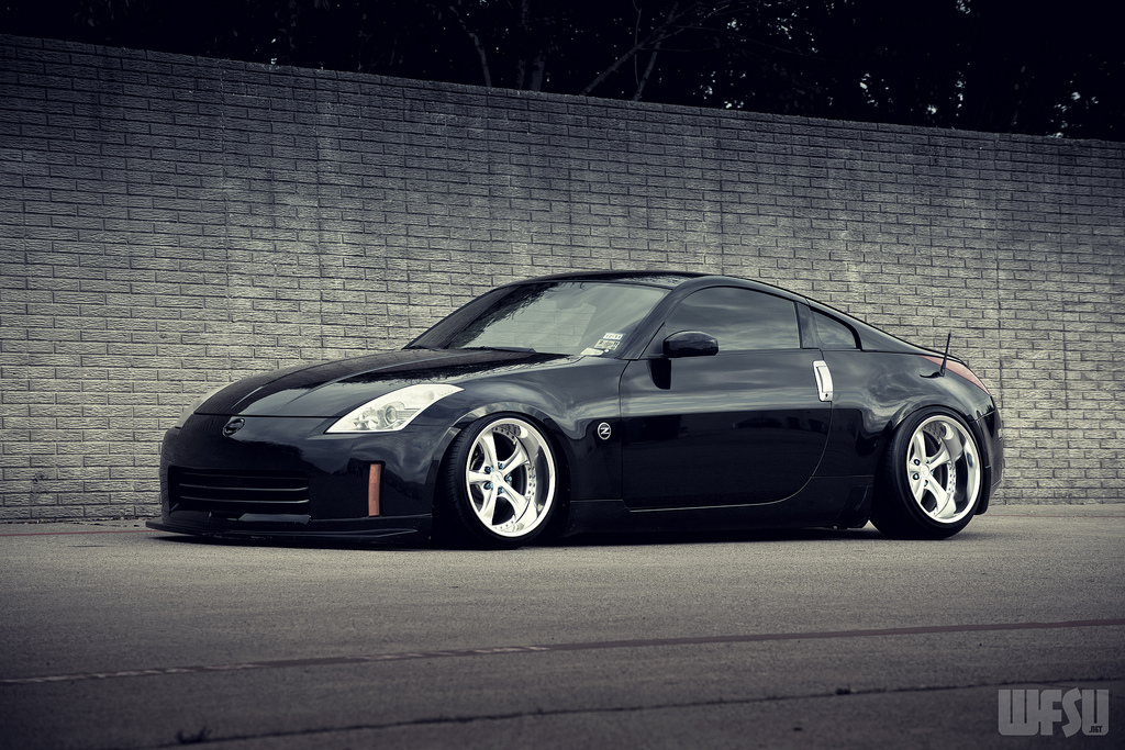 photo 3 Nissan 350Z custom wheels Work VS-KF 18x9.5, ET -18, tire size 215/40 R18. 18x11.5 ET-23 255/40 R18