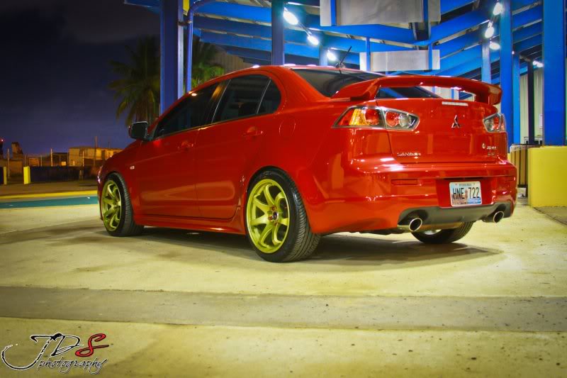 photo 2 Mitsubishi Lancer Evolution custom wheels XXR 522 18x9.5, ET +25, tire size X R18. x ET