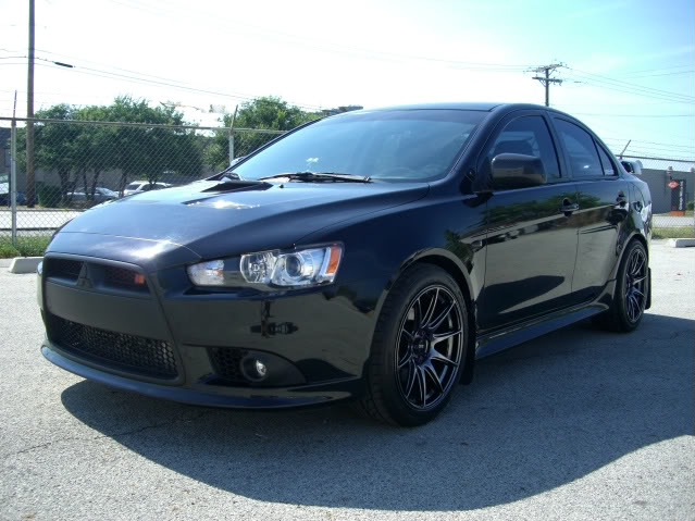 photo 3 Mitsubishi Lancer Evolution custom wheels XXR 527 18x8.75, ET +35, tire size 245/40 R18. x ET 