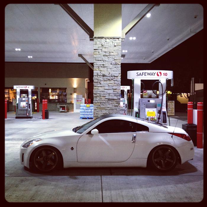 photo 3 Nissan 350Z custom wheels Rota P45F 19x9.0, ET , tire size 245/35 R19. 19x10.0 ET 275/35 R19